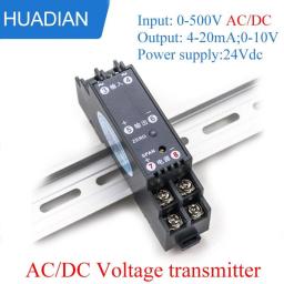 Isolation Transformers Easy To Install Ac Voltagetransducer Mutual Inductor Voltage Signal Ac 0-50A To Dc 0-10V