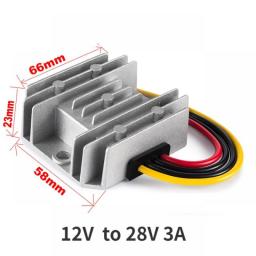 12V To 28V 3A-20A Charger DC DC Booster Converter High Power Regulator