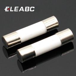 10pcs Ceramic Fuse 5mm X 20mm Slow Blow T 0.5A 1A 2A 3A 4A 5A 6A 8A 10A 13A 15A 16A 20A 250V