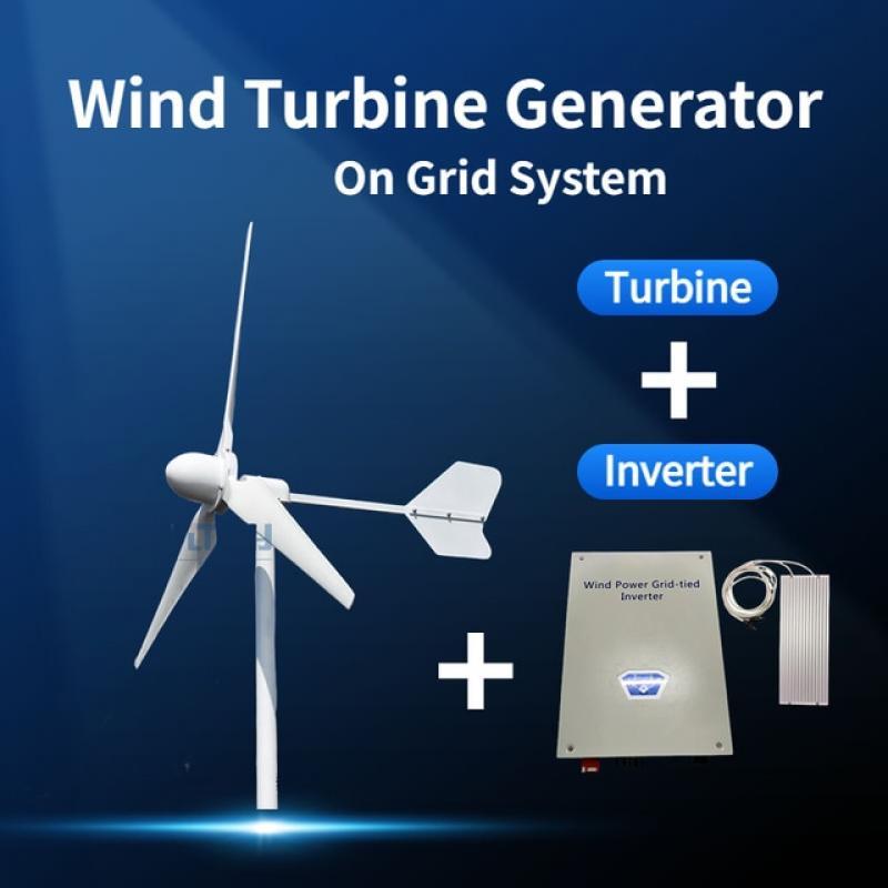 15KW Wind Turbine Generator 20KW Windmill 48V 96V 220V 380V Controller and On Grid Inverter For Urban Power Grid Free Energy