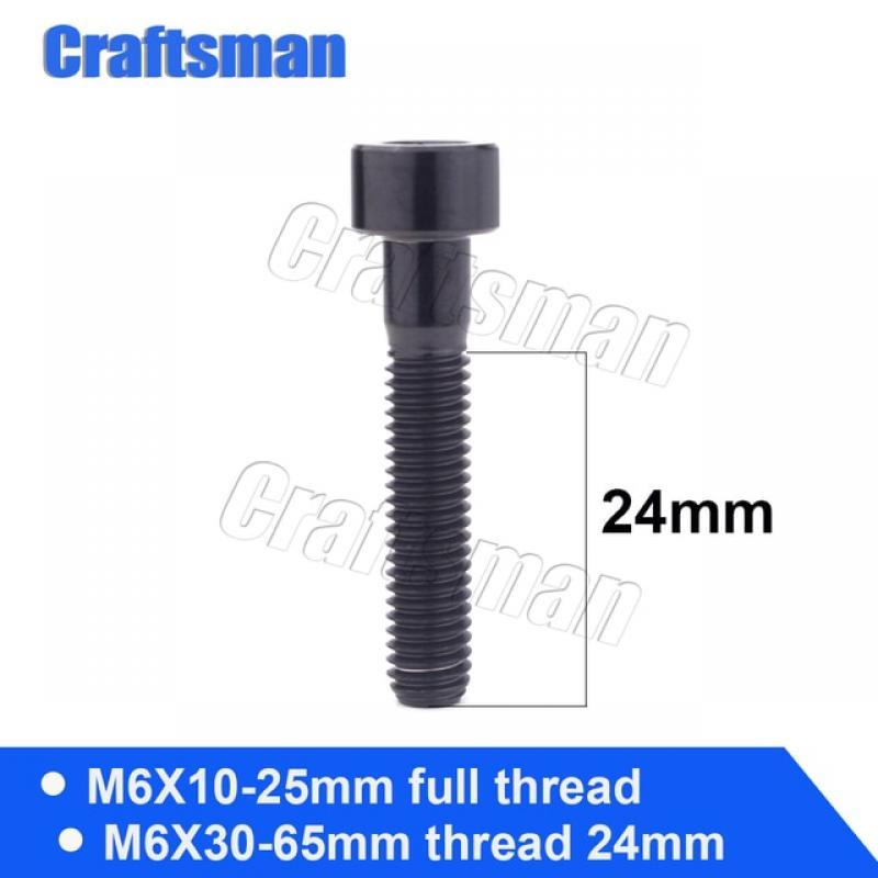 Titanium Ti M6 X 10 16 18 20 25 30 35 40 45 50 55 60 65 70mm Stigma Bolts Screw for MTB / Road Bicycle Seatpost Headset Brake