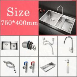 Kitchen With Knife Holder Sink Above Counter Udermount Sinks Vegetable Washing Basin Stainless Steel Single Bowl Kitchen Sinks