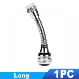 Oauee 360 Degree Swivel Kitchen Faucet Aerator Adjustable Dual Mode Sprayer Filter Diffuser Water Saving Nozzle Faucet Connector
