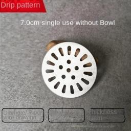1pcs Stainless Steel Bathroom Sewer Floor Drain Cover Filter Kitchen Floor Drain Cover Anti-clogging Sink Bathroom Accessories