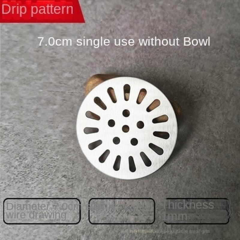 1pcs Stainless Steel Bathroom Sewer Floor Drain Cover Filter Kitchen Floor Drain Cover Anti-clogging Sink Bathroom Accessories