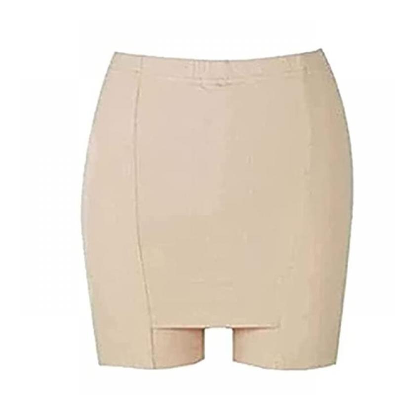Double-Layer Safety Shorts Women's Soft Invisible Leggings with Front Crotch Under Dress Shorts for Women Girls L XL Size