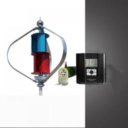 5000W Vertical Axis Wind Turbine 48V Alternative Energy Generator Ac Output Household Complete Kit With Inverter