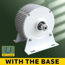 PMG Wind Turbine Generator 1000w 12V 24V 48V 750 Rpm AC DC Power Magnetic Dynamo Water Turbine Hydro Alternator Free Energy