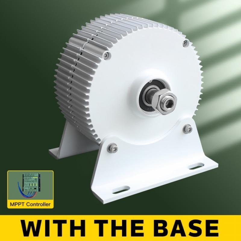 PMG Wind Turbine Generator 1000w 12V 24V 48V 750 Rpm AC DC Power Magnetic Dynamo Water Turbine Hydro Alternator Free Energy