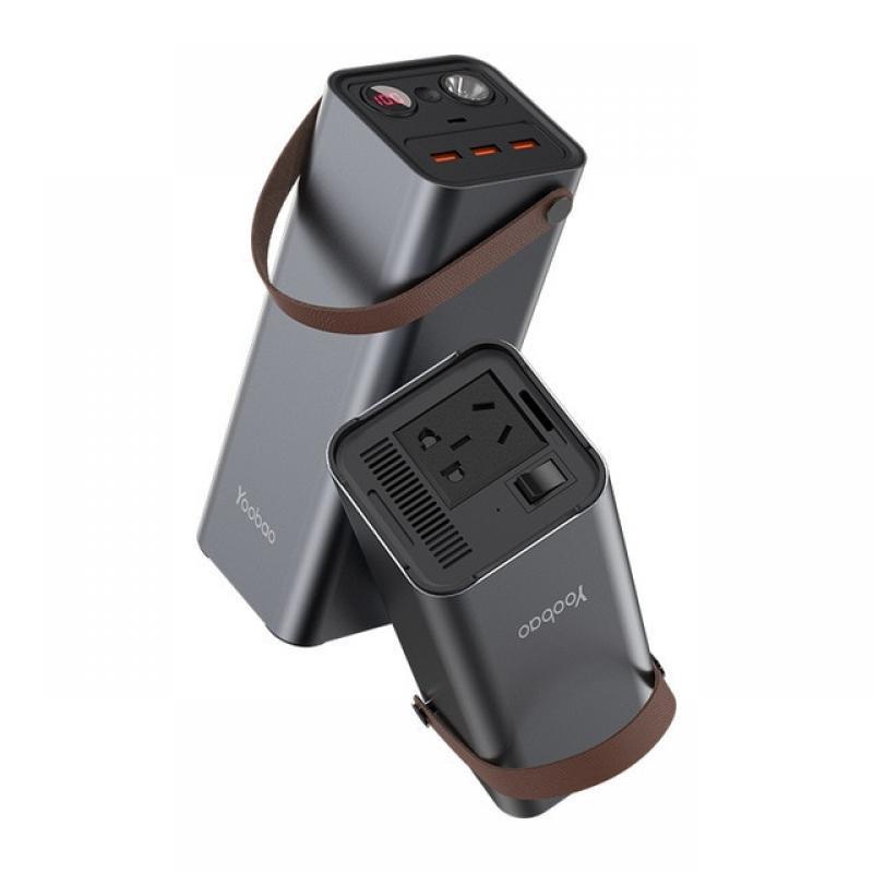 220V AC150W portable power station 155WH solar generator battery energy storage power outdoor camping UAV camera emergency power