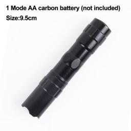 Mini USB Charging LED Flashlight 3 Modes Portable Strong Light Zoom Torch Outdoor Camping Lamp Lantern Waterproof Flashlights
