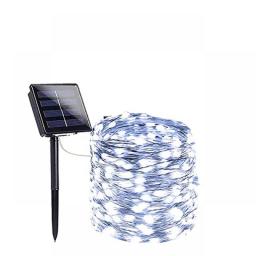 32m/22m/11m/7m Solar LED Light Outdoor Festoon Lamp Garden Fairy Light String Waterproof Christmas Garland Yard Decoration Light