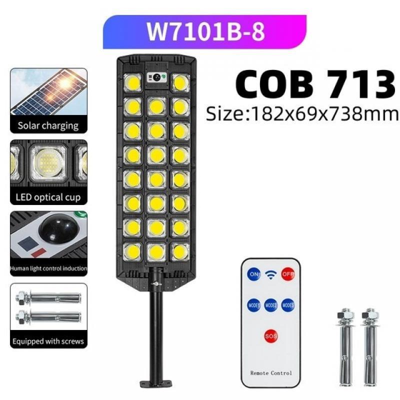 713COB Outdoor Powerful Solar Lights Lighting House Country Garden Wall Lamp Motion Sensor Waterproof 598 LED Solar Street Light