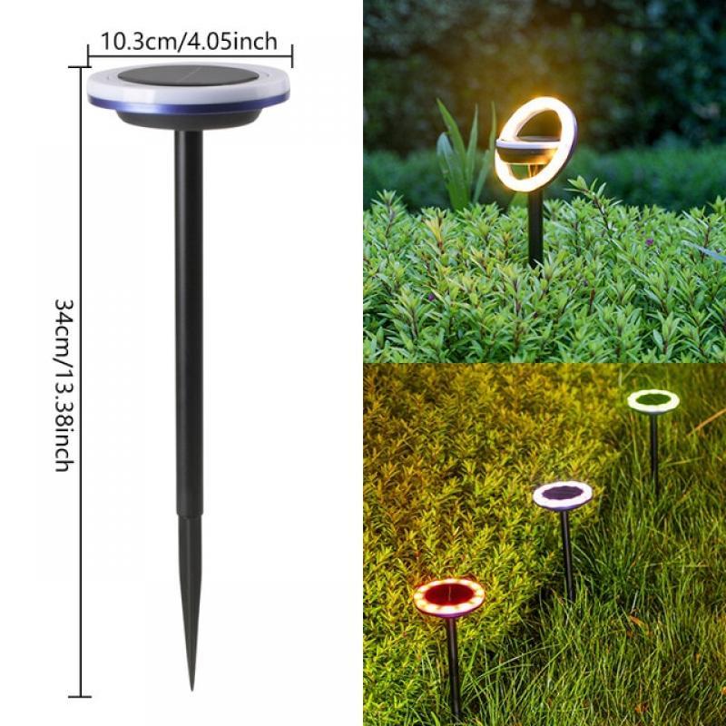 Solar Outdoor Lights Lawn Lamp IP65 Waterproof Pathway Walkway Villa Yard Wedding Holiday Garden Decoration Solar Lamps