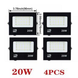 LED Flood Light Waterproof Outdoor Spotlight 220V 200W 150W 100W 50W 30W 20W 10W Projector Street Light Wall Lamp Garden Light