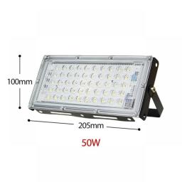 LED Floodlight 150W 100W 50W Outdoor Wall 220V 240V Black Floodlight Street IP65 Waterproof Reflector Garden Lighting