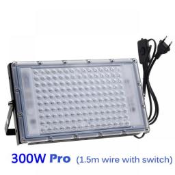 300W UV Black Floodlight 365nm 395nm Ultraviolet LED BlackLight For Fluorescent Poster Glow Party Stage Dance DJ Disco Halloween