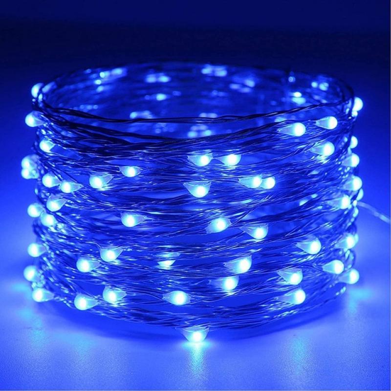 5/10M Copper Wire LED Lights String USB/Battery Waterproof Garland Fairy Light Christmas Wedding Party Decor Holiday Lighting