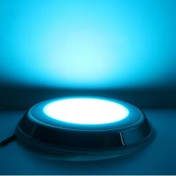 316 Stainless Steel Wall Mounted Pool Light IP68 Waterproof Single Color RGB With Remote Control Underwater Lights Water Feature