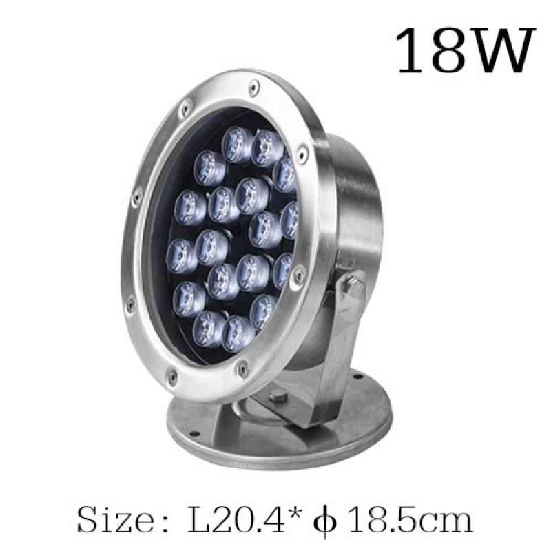 Led Underwater 3W 9W 15W 18W 24W Light Pond Submersible IP68 Night Lamp DC 12V 24V Outdoor Garden Swimming Pool Party Landscape