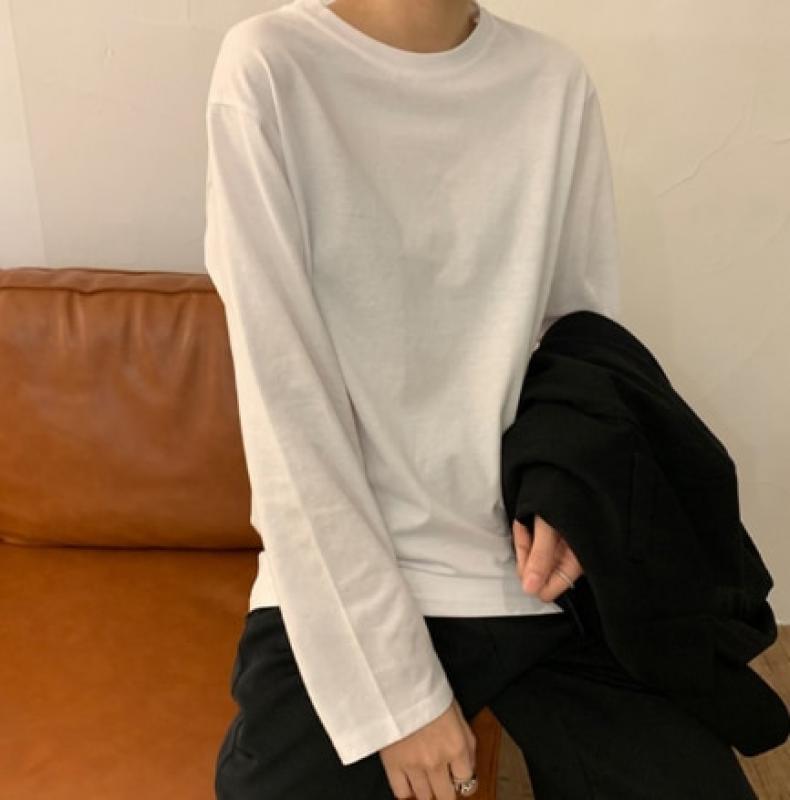 Spring and autumn new women trendy ins loose casual American retro top women all-match sweater sweatshirt women