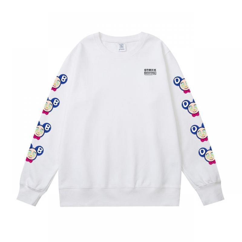 Kpop Agust D D-DAY CREW Solo Tour Loose Cartoon Hooded Cardigan Long Sleeved Pullover Coat Cotton Y2K Oversize Cute Sweatshirt