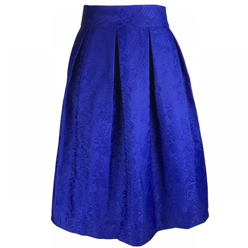 New Faldas 2021 Summer Style Vintage Skirt High Waist Work Wear Midi Skirts Womens Fashion American Apparel Jupe Femme Saias