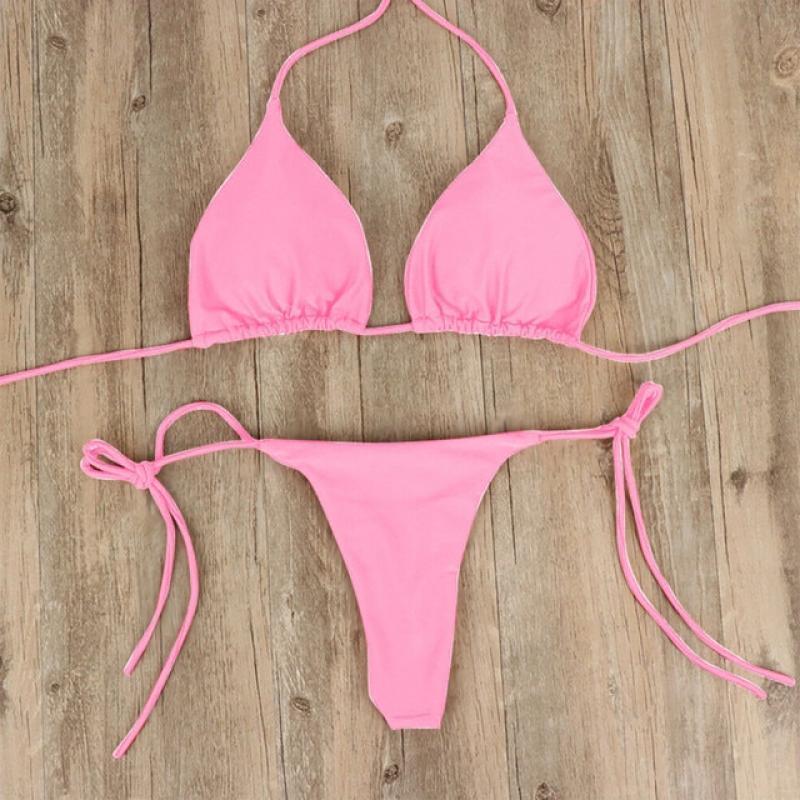 Summer Sexy Women Sports Swimsuit Sexy Bikini Lingerie (No Padding) Swimsuit woman 2 pieces бикини swimwear women 2023 bikini