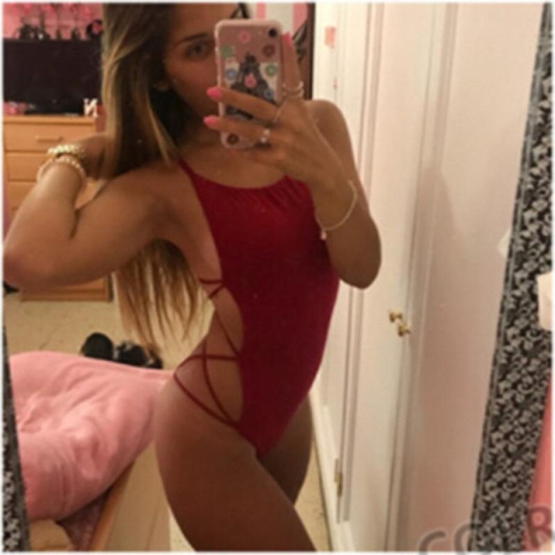 Women Bodysuit Backless Brazilian Thong Lingerie  Swimsuit Sexy Lingerie