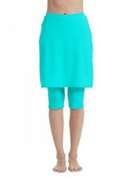 Women Swim Skirt And Sport With Legging Cover Up