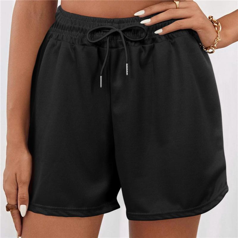 Women Simple Shorts Cotton Cozy Casual Shorts Home Yoga Beach Pants Female Sports Shorts Indoor Outdoor Wide Leg Bottoms 2023