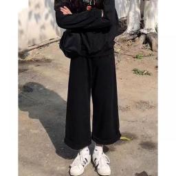 Khaki Denim Straight Leg Jeans For Women In Spring New Fashion American Retro Hiphop High Street Design Spicy Girl Pants Y2k