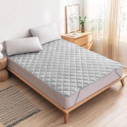 Ultrasonic Mattress Protector Cover Pad Washable Mattress Bed Protector With Elastic Band