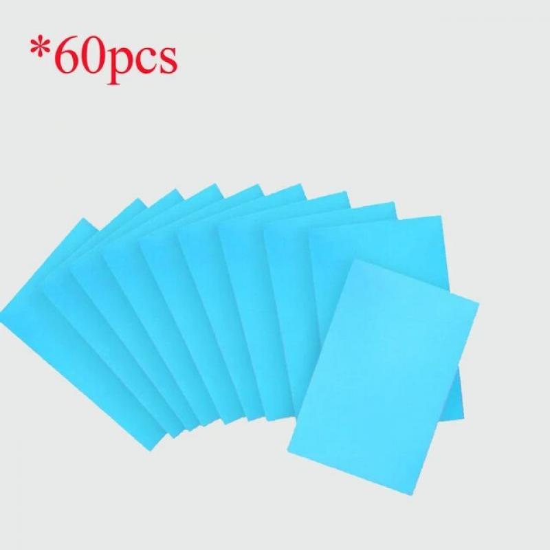 60PC Floor Cleaner Water-soluble Tablet Cleaner Bathroom Cleaner Floor Cleaning Sheet Toilet Deodorant Dirt Toilet Cleaning Tool