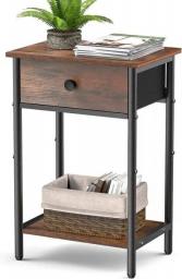 2023 New Night Stand Bedside Table With Drawers End Table For Small Space Side Tables Nightstand With Wood Open Storage Shelf