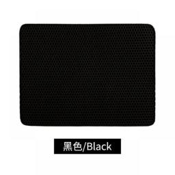 Cat Litter Mat Double Layer Waterproof Urine Proof Trapping Mat Easy To Clean Non-Slip Toilet Pad Cat Scratch Pad Large Foot Pad