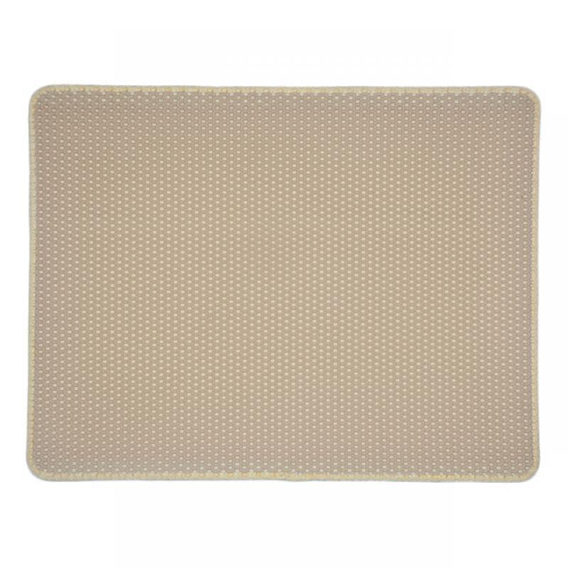 Pet Cat Litter Mat Toilet Waterproof Double Layer Cat Sand Litter Mat EVA Foldable Pet Carpet Bed Pads For Cats Pet Supplies