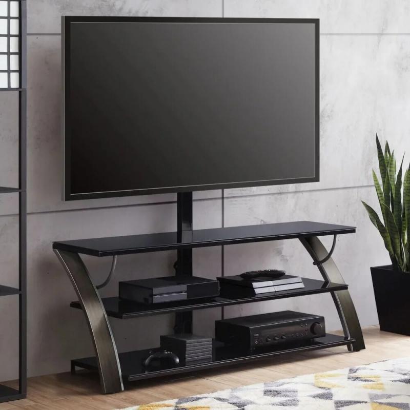 Payton 3-in-1 Flat Panel TV Stand for TVs Up to 65