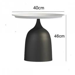 Nordic Round Table Modern Minimalist Iron Art Round Coffee Table Side Storage Wrought Iron Side Tables Kitchen Accessories Mesas