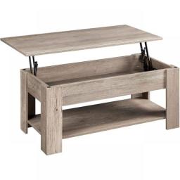 Yaheetech Lift Top Coffee Table With Hidden Compartment And Storage Shelf, Rising Tabletop Dining Table For Living Room Receptio