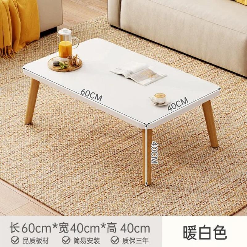 Nordic Simple Wooden Small Tea Table Corners Round Coffee Table Lving Room Mini Sofa Side Table Table Basse De Salon Decoration