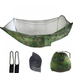 Automatic Quick Opening Mosquito Net Hammock 250 * 120CM