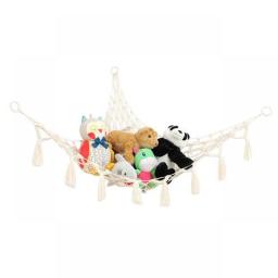 Animal Hammock Animals With Light Pet Net For Animals Corner Hanging Stuffed Animal Storage Holder Net For Kids Room