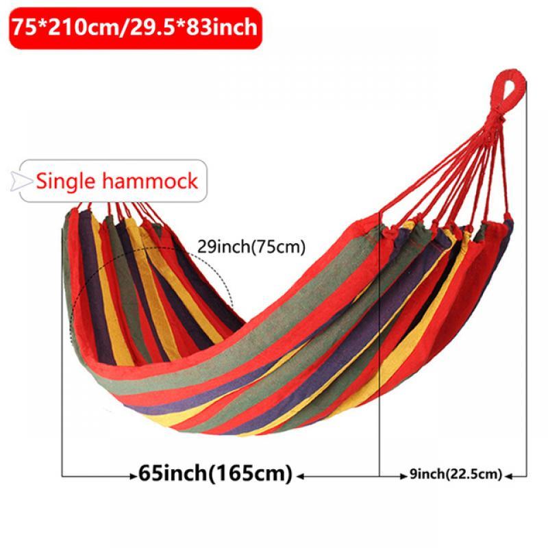 150-300KG Outdoor Hammock Children Boys Girls Portable Tree Hanging Bed Swing Chair for Garden Camping Beach Yard Travel