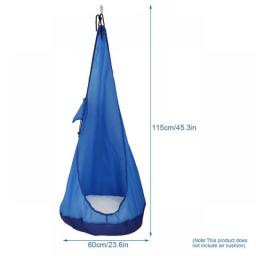 Kids Pod Swing Seat Hammock Chair Durable Children's Outdoor Patio Swing Folding Hanging Hammock Chair For Garden Dropshipping
