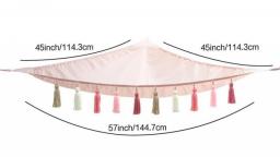 Boho Stuffed Animals Net Toy Hammock Macrame Stuff Animal Storage Corner Hanging Net Holder Mesh Hammock Plush Toy Organizer