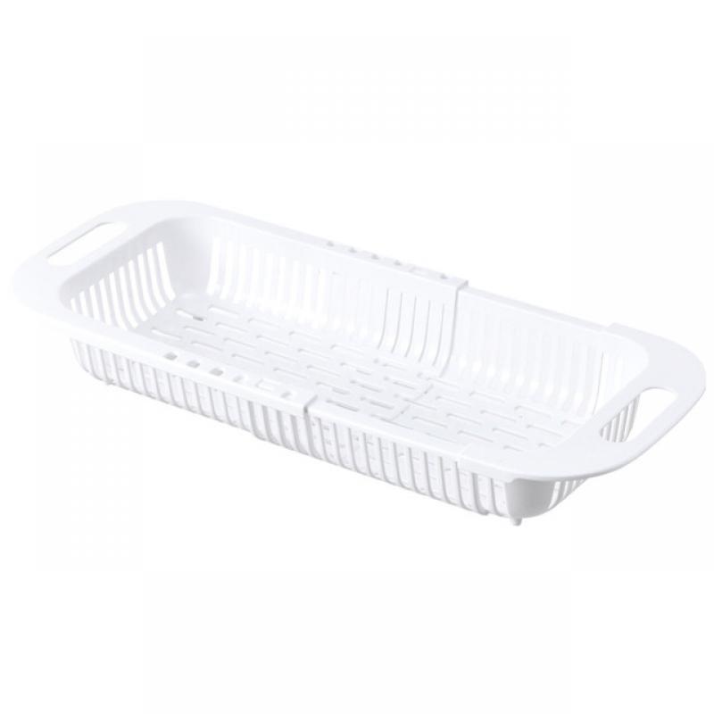 Kitchen Organizer Soap Sponge Holder Adjustable Vegetable Drain Basket Sink Rack Telescopic Drain Rack Kitchen Organizer Gadgets