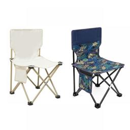 Outdoor Portable Folding Chair Foldable Car Outdoor Chair Lightweight Bearing Strong Ride Comfort