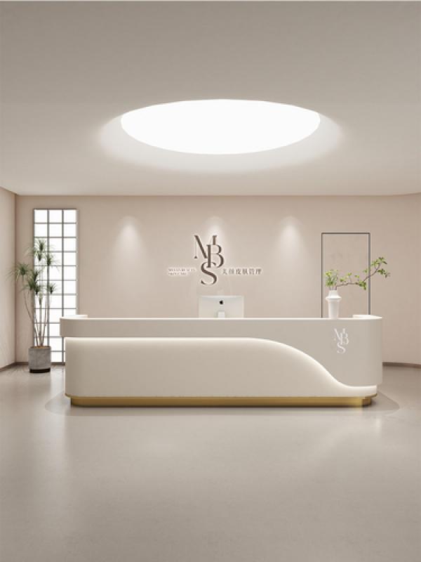Information Luxury Reception Desks Office Shop Conference Salon Mobile Front Reception Desks Lectern Mostrador Furniture
