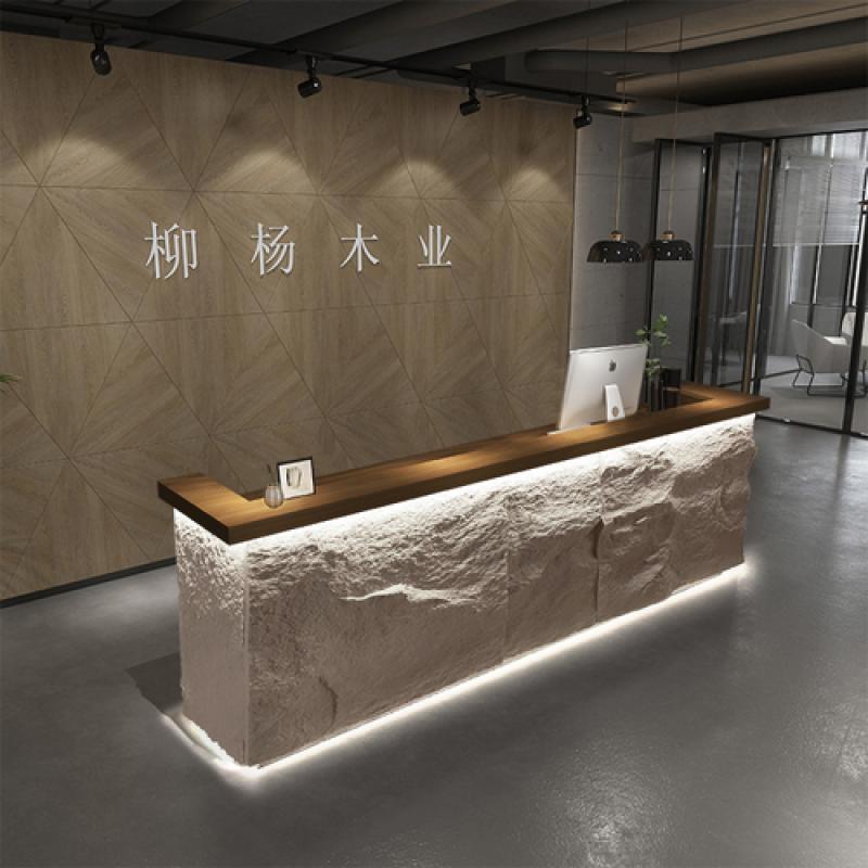 Podium Conference Reception Offices Stand Executive Desk Luxury Reception Table Mueble De Recepcion Commercial Furnitures